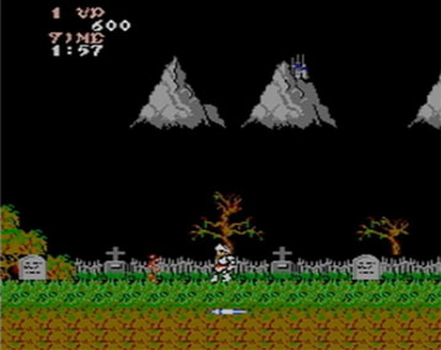 ファミコンの魔界村はアーケード版の移植だが難易度が大幅にアップして