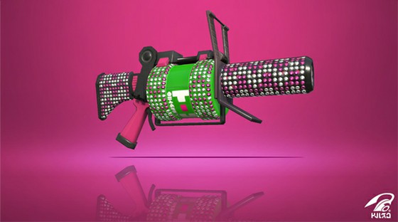 スプラトゥーン2では、フェス直前にも新ブキが追加！.96ガロンの亜種