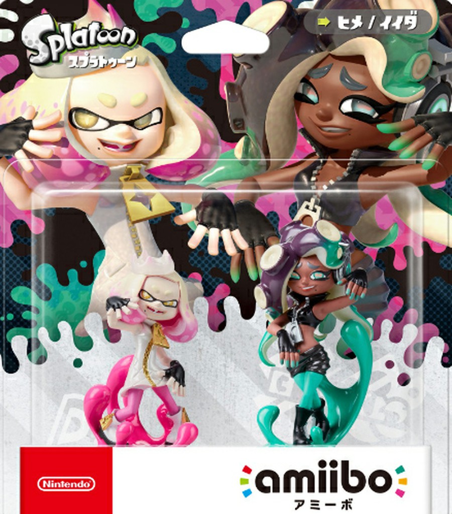 スプラトゥーン2では、いよいよヒメとイイダのアミーボが発売！限定