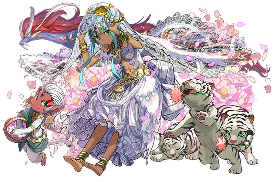 パズル ドラゴンズでは ジューンブライドガチャ が開催 花嫁パールヴァティーはコンボ強化2つ 毒耐性3つと覚醒スキルが優秀 継承の土台にも 思わずwow ワウゲームニュース